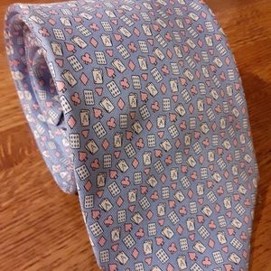 Vineyard Vines Martha's vineyard playing cards tie